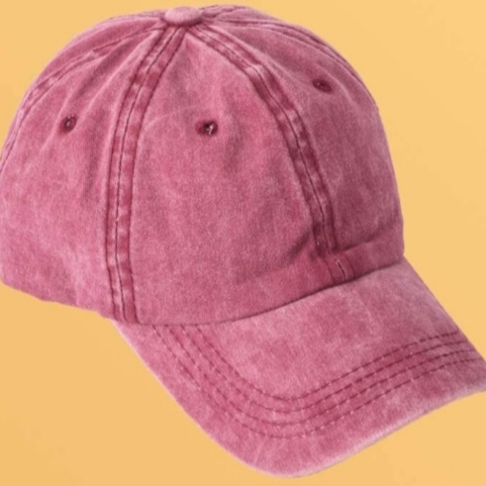 Washed Baseball Cap